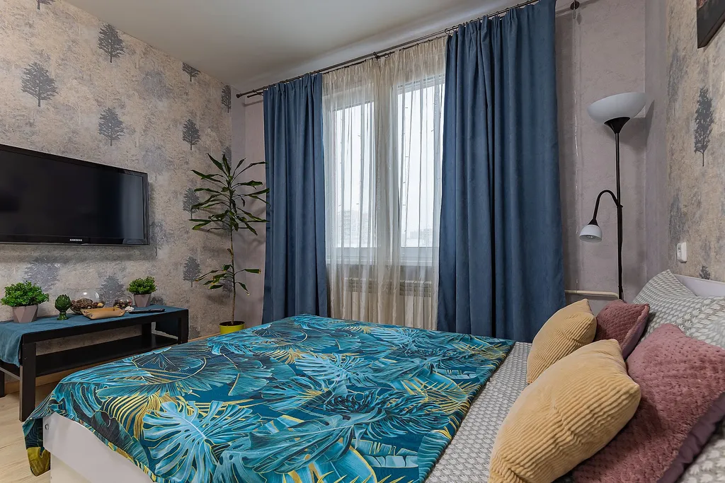 Квартира однокомнатная у Буревестника, в Мещерке, 32 м², Нижний Новгород — спальня, фото 8