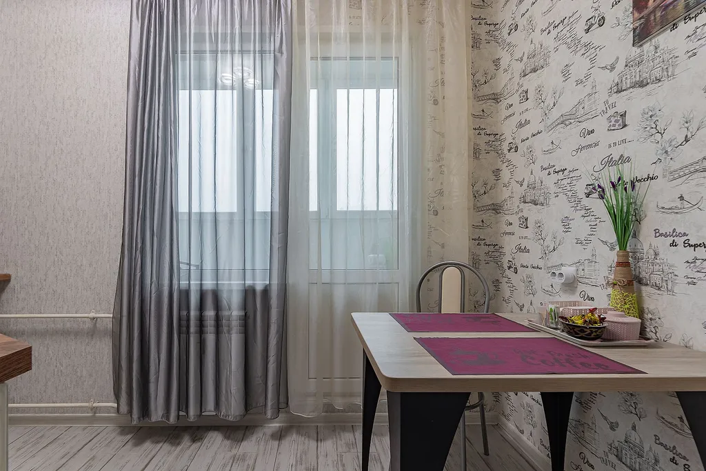 Квартира однокомнатная у Буревестника, в Мещерке, 32 м², Нижний Новгород — кухня