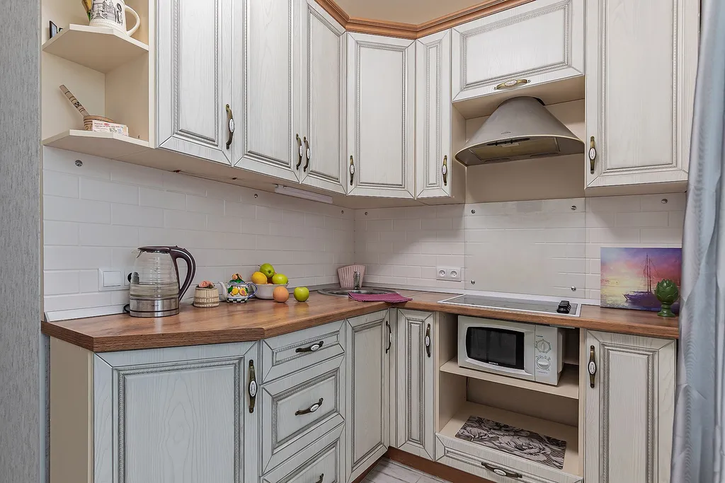 Квартира однокомнатная у Буревестника, в Мещерке, 32 м², Нижний Новгород — кухня, фото 3