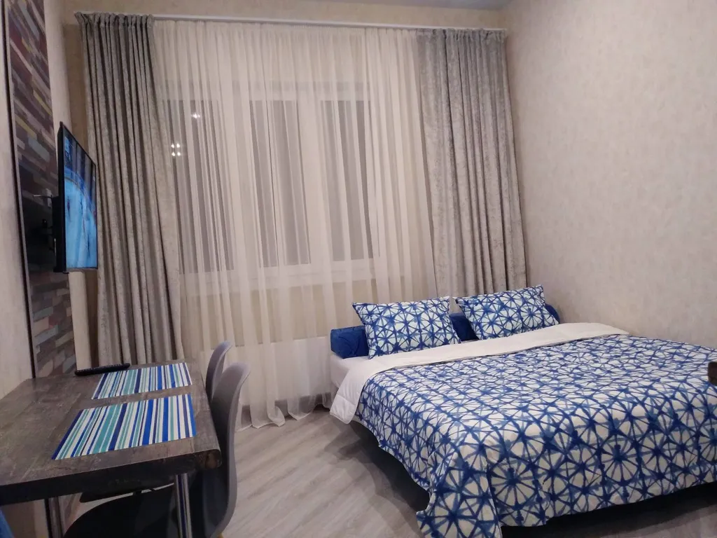 Студия однокомнатная в Советском, 22 м², Нижний Новгород — спальня, фото 2