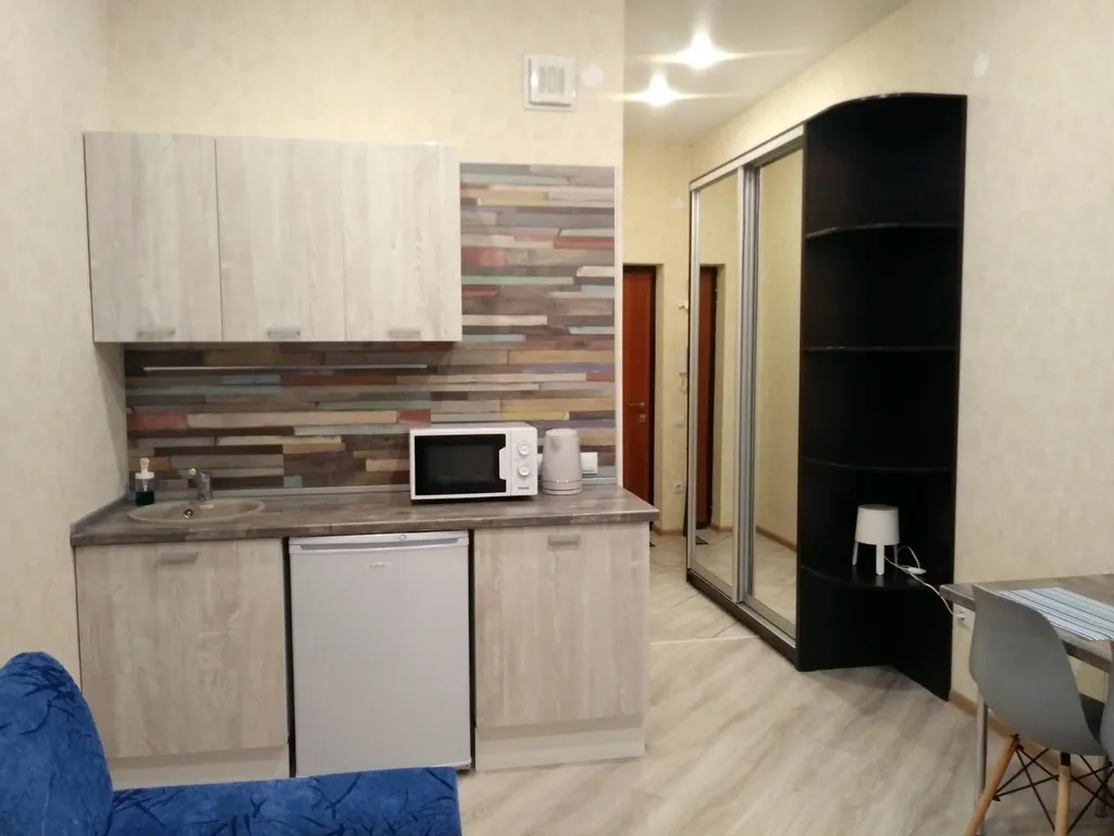 Студия однокомнатная в Советском, 22 м², Нижний Новгород — кухня