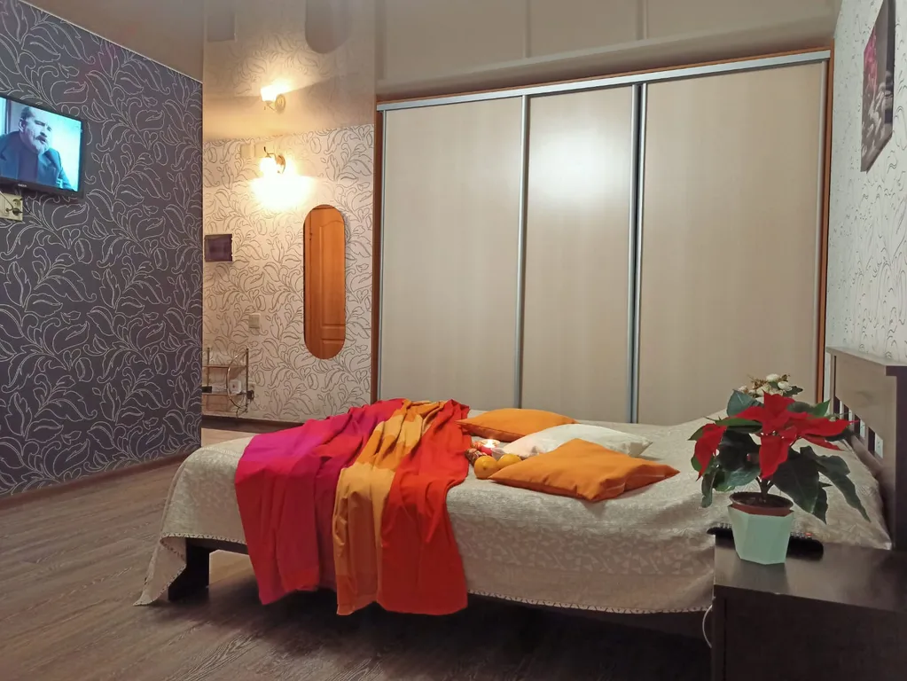Квартира однокомнатная на улице Угличской, 31 м², Ярославль — спальня, фото 4