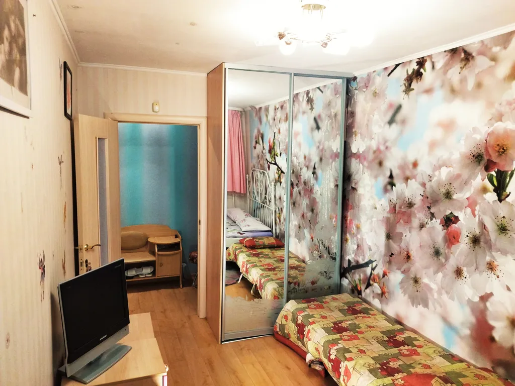 Квартира двухкомнатная у Заречной, в Молитовке, 43 м², Нижний Новгород — спальня, фото 9