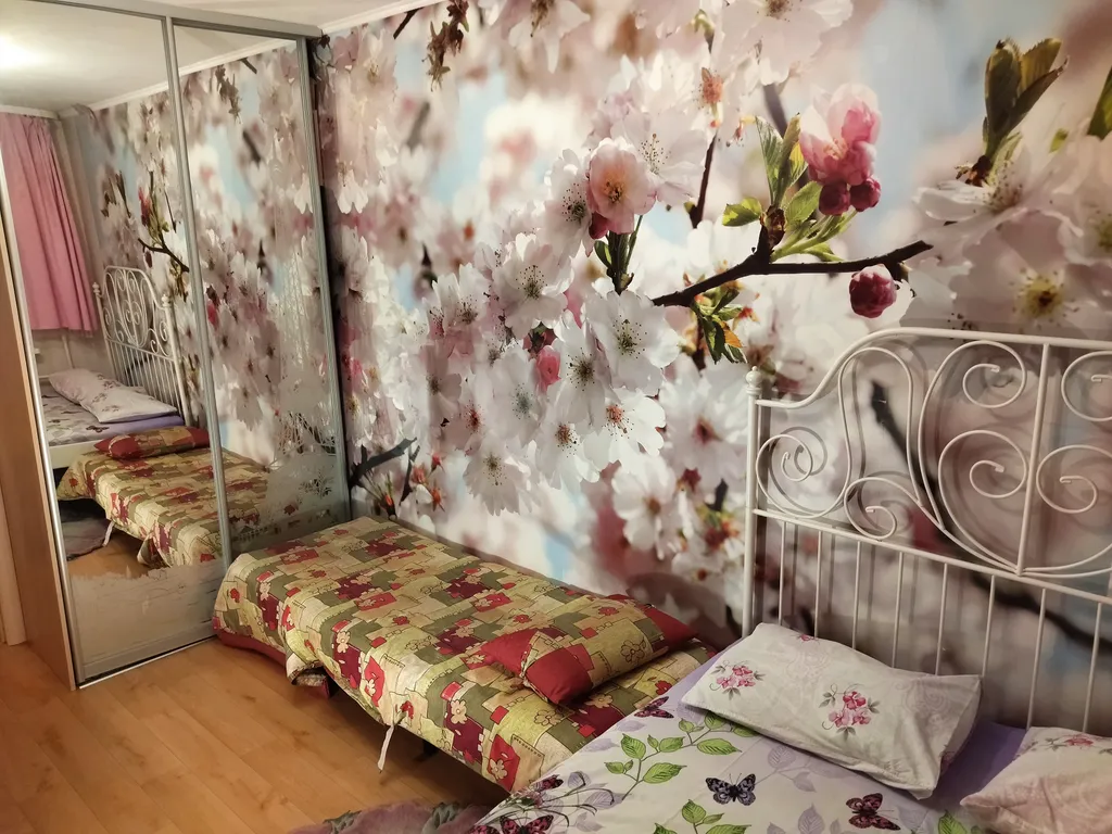 Квартира двухкомнатная у Заречной, в Молитовке, 43 м², Нижний Новгород — спальня, фото 10