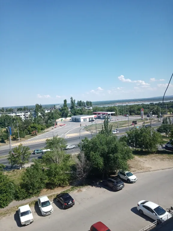 Квартира двухкомнатная в Советском, 50 м², Волгоград — вид из окна