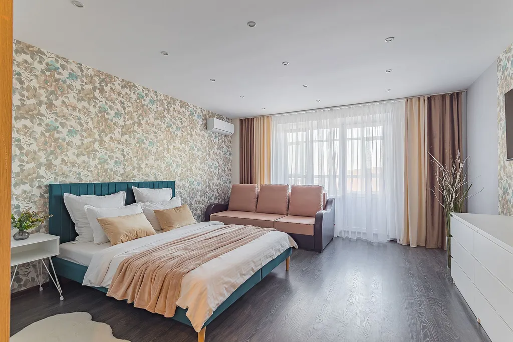 Квартира однокомнатная в Канавинском, 52 м², Нижний Новгород — спальня, фото 9