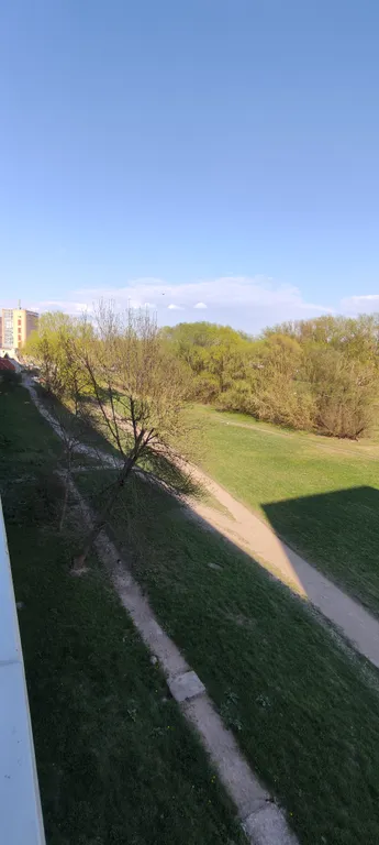 Квартира однокомнатная на улице Новолучанской, 40 м², Великий Новгород — вид из окна, фото 2