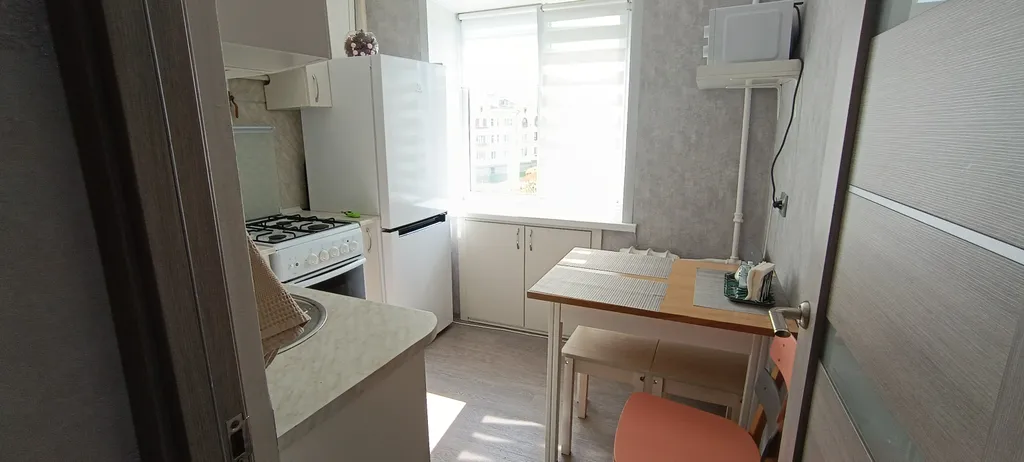Квартира однокомнатная на улице Волкова, 30 м², Псков — кухня, фото 2