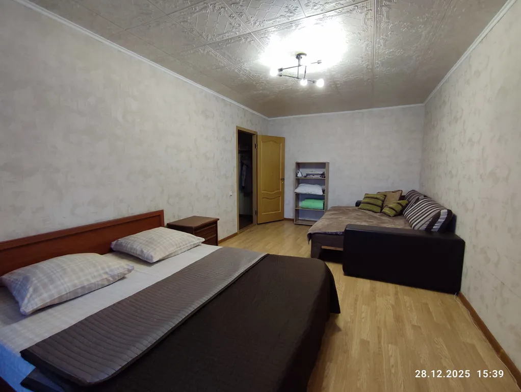 Квартира однокомнатная в Краснооктябрьском, 42 м², Волгоград — спальня, фото 2
