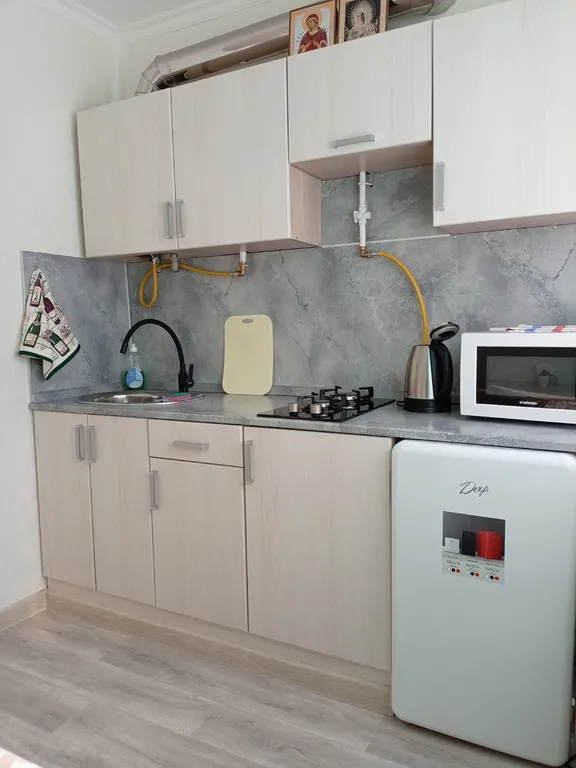 Квартира однокомнатная на улице Космонавтове, 30 м², Дивеево — кухня, фото 2