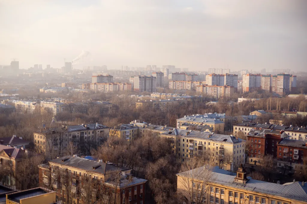 Апартаменты однокомнатные у Кировской, в Кировском, 40 м², Самара — вид из окна