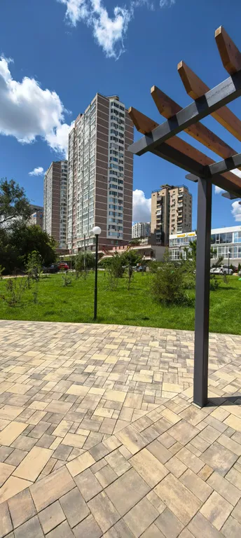 Квартира однокомнатная в Ворошиловском, 31 м², Волгоград — двор, фото 4