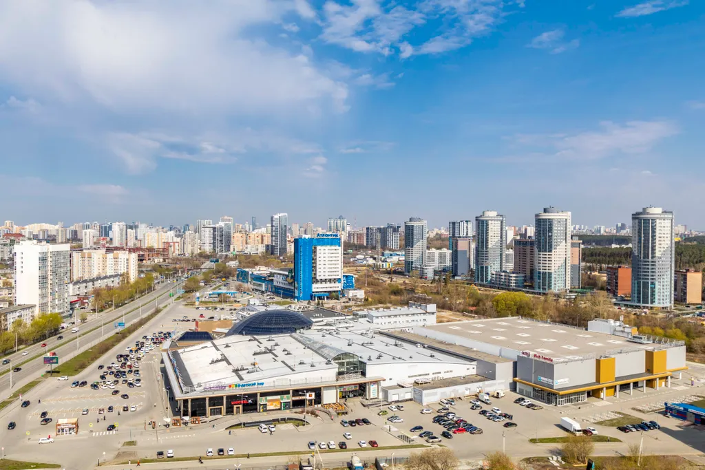 Квартира однокомнатная в Чкаловском, 39 м², Екатеринбург — вид из окна
