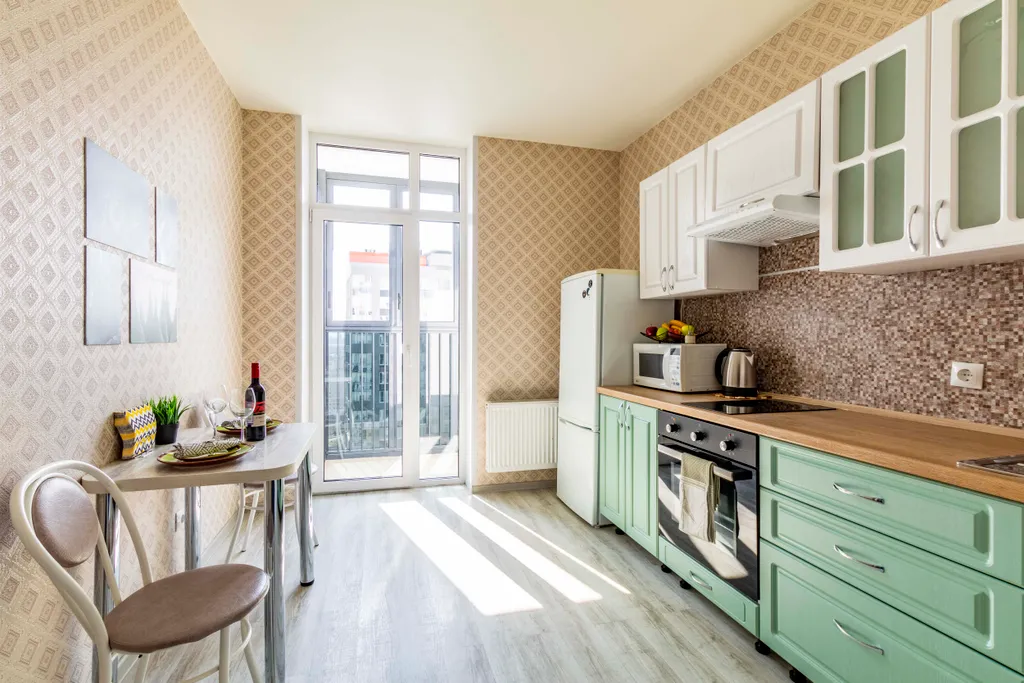 Квартира однокомнатная в Чкаловском, 39 м², Екатеринбург — кухня