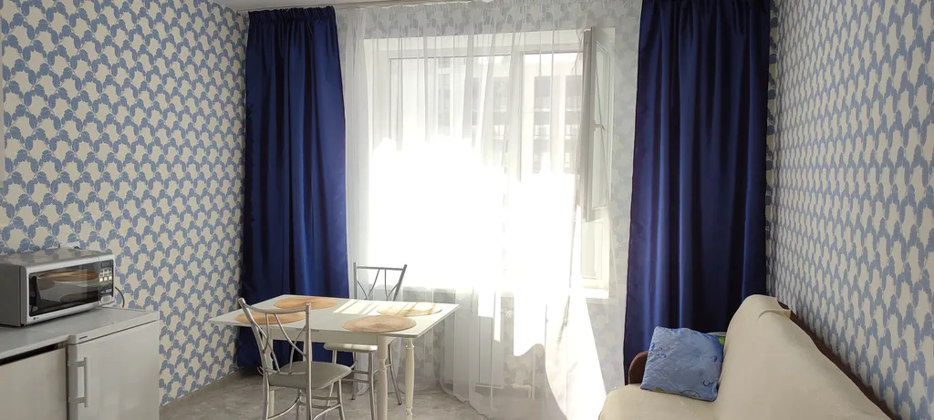 Квартира однокомнатная у Московской, в Октябрьском, 45 м², Самара — спальня, фото 8