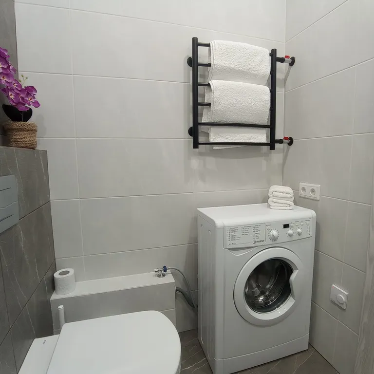 Квартира однокомнатная на улице Берберовской, 40 м², Ростов-на-Дону — ванная комната, фото 3