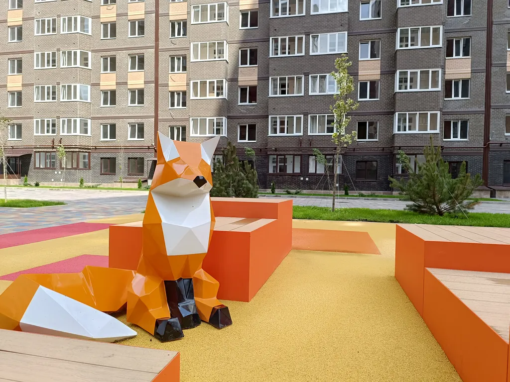 Квартира однокомнатная на улице Берберовской, 40 м², Ростов-на-Дону — двор