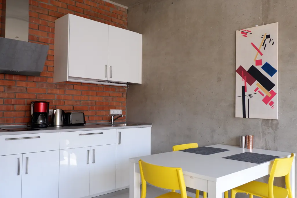 Студия однокомнатная у ЦСКА, в Хорошевском, 32 м², Москва — кухня