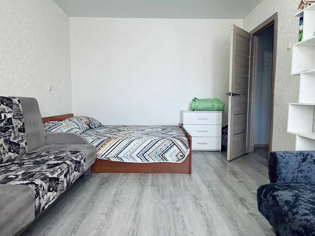 Квартира однокомнатная на улице Первомайской, 35 м², Шахунья — спальня, фото 3