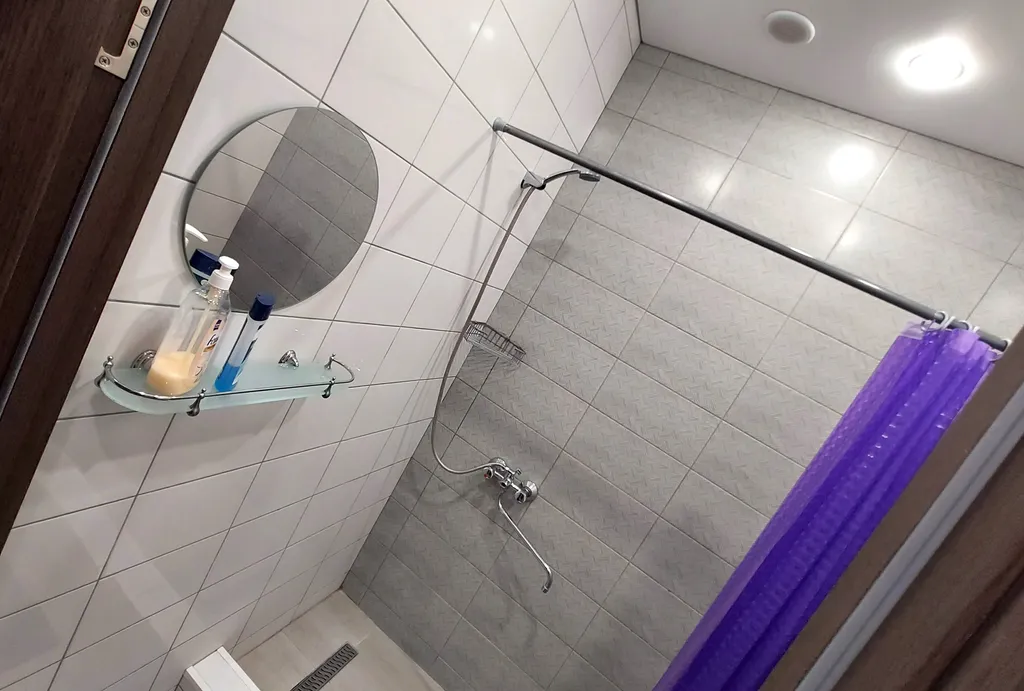 Квартира однокомнатная на улице Репина, 32 м², Арзамас — ванная комната, фото 2