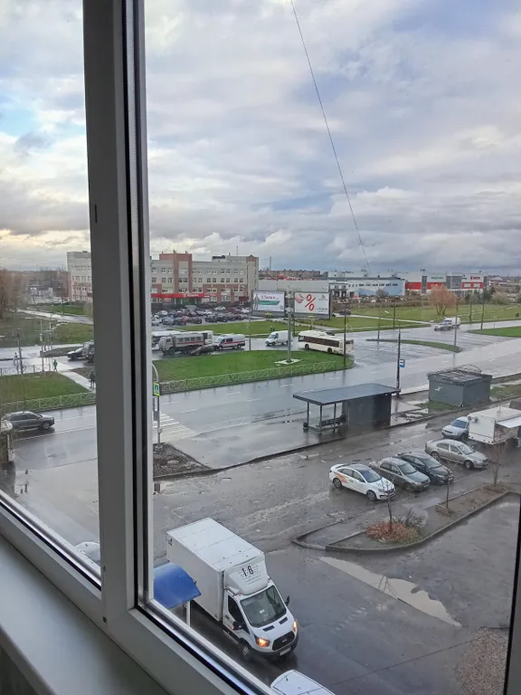 Квартира однокомнатная на улице Державина, 50 м², Великий Новгород — вид из окна, фото 2