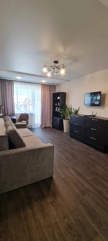 Квартира однокомнатная на улице Металлистове, 30 м², Псков — спальня, фото 3