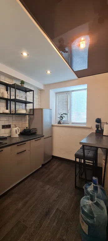 Квартира однокомнатная на улице Металлистове, 30 м², Псков — кухня, фото 3