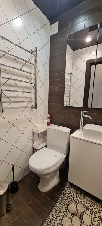 Квартира однокомнатная на улице Металлистове, 30 м², Псков — ванная комната, фото 2