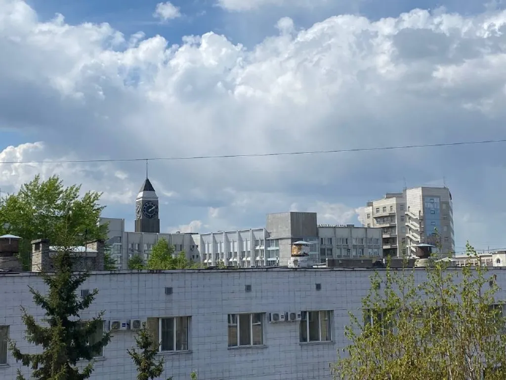 Квартира однокомнатная в Центральном, 38 м², Красноярск — вид из окна, фото 2