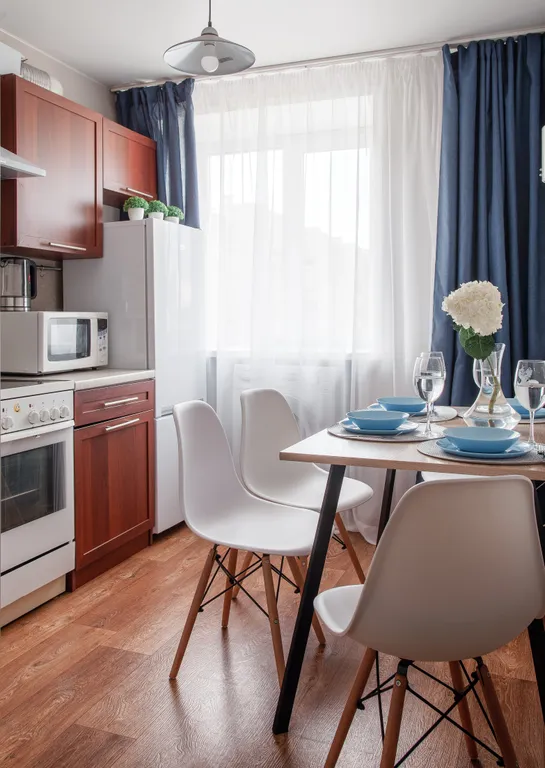 Квартира однокомнатная в Центральном, 38 м², Красноярск — кухня, фото 2