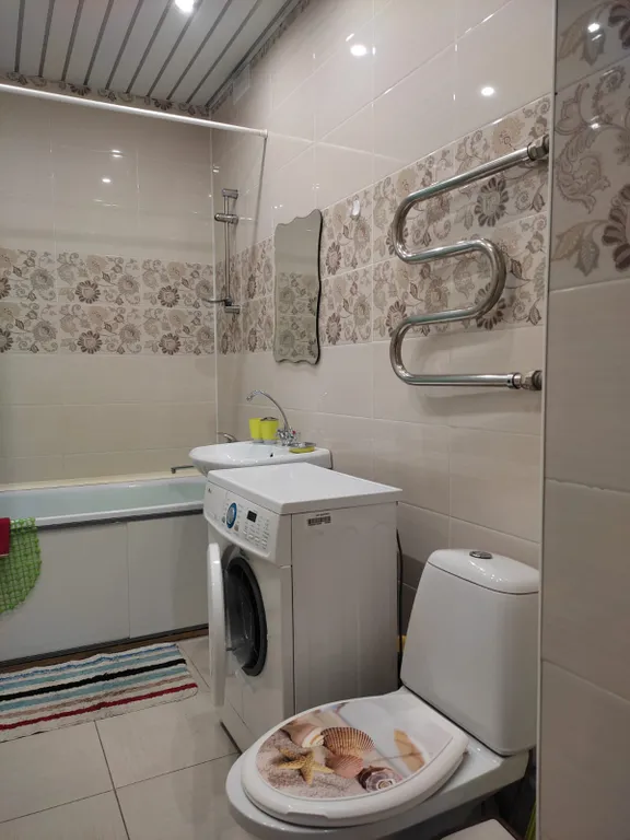 Студия однокомнатная в Свердловском, 36 м², Иркутск — ванная комната