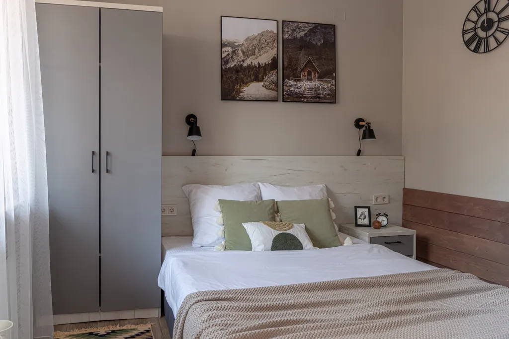 Двухместный номер с 1 кроватью стандарт в скандинавском стиле