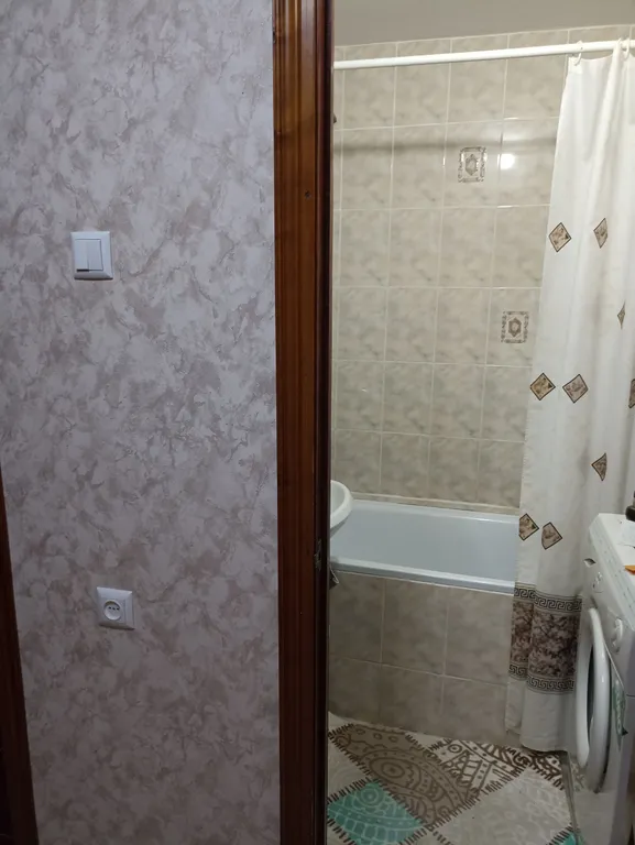 Квартира однокомнатная в Гагаринском, 45 м², Севастополь — ванная комната