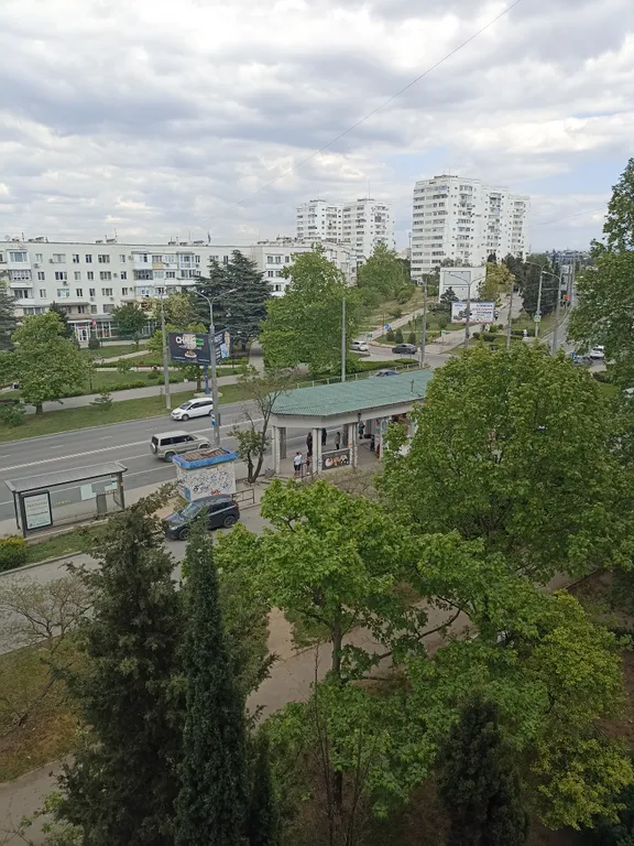 Квартира однокомнатная в Гагаринском, 45 м², Севастополь — вид из окна, фото 3