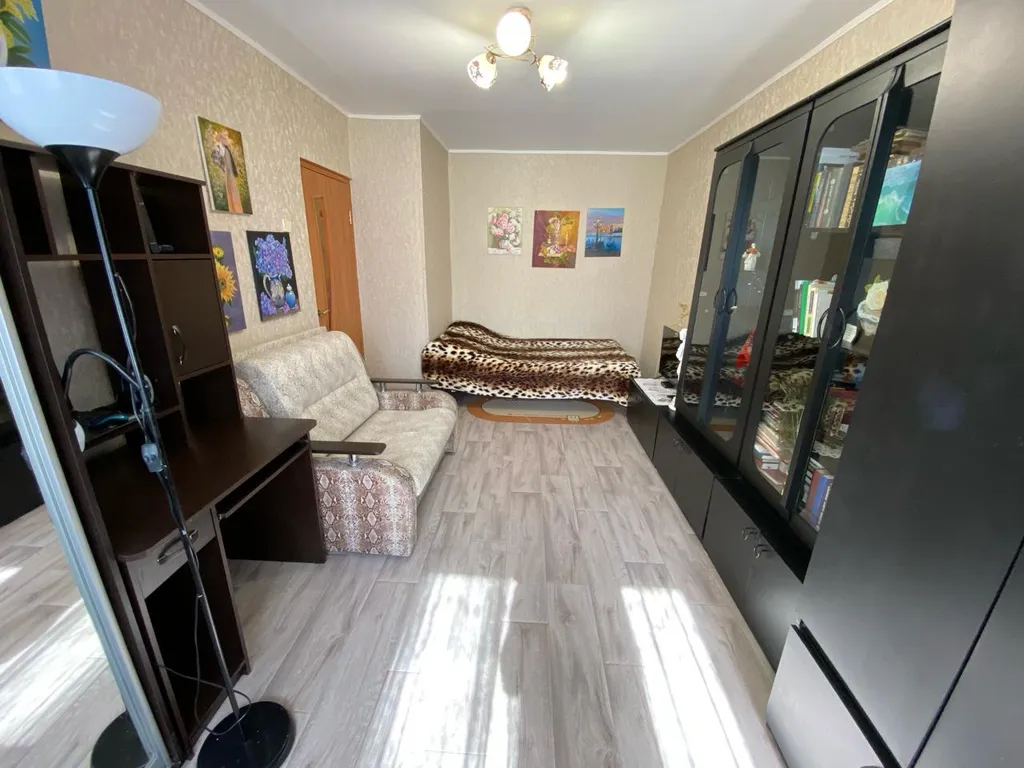 Квартира однокомнатная в Гагаринском, 36 м², Севастополь — спальня, фото 3