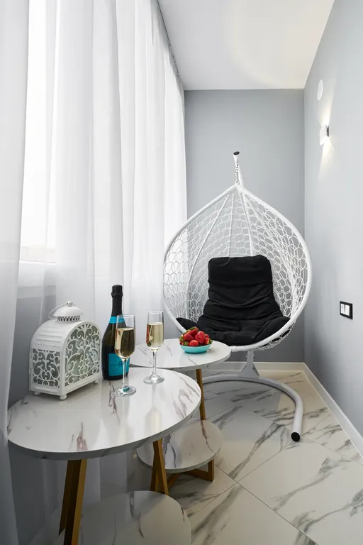 Квартира двухкомнатная на улице Солнечной, 55 м², Зеленоградск — фото 14