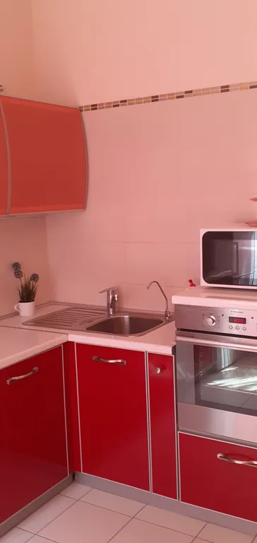 Квартира однокомнатная у Горьковской, в Кузнечихе, 44 м², Нижний Новгород — кухня, фото 2