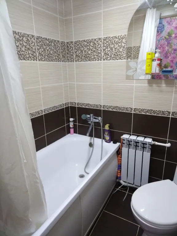 Квартира однокомнатная на улице Коммунистической, 35 м², Маркс — ванная комната