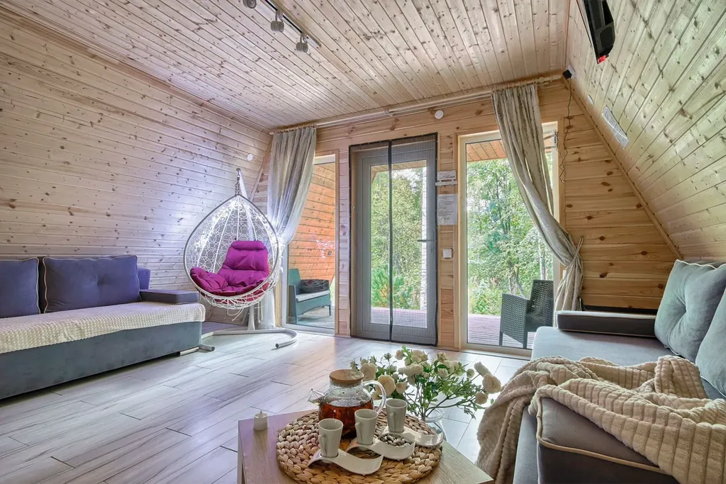 Просторный Большой Дом с выходом в лес (до 10 гостей)