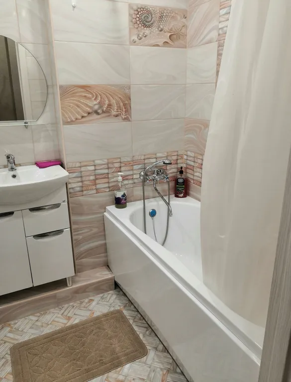 Студия однокомнатная в Дзержинском, 30 м², Волгоград — ванная комната, фото 3