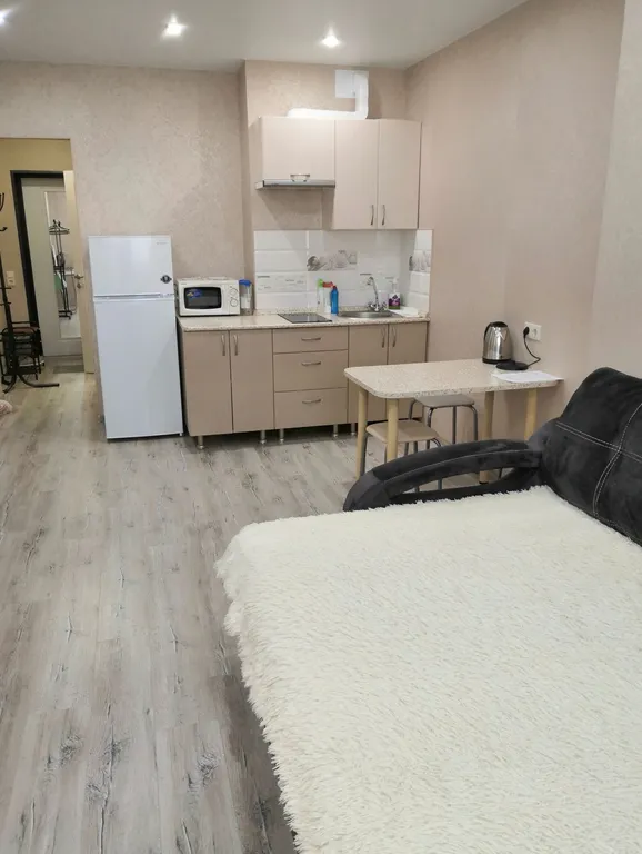 Студия однокомнатная в Дзержинском, 30 м², Волгоград — кухня