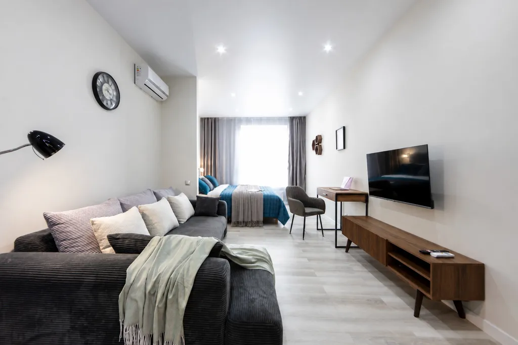 Студия однокомнатная на улице Сакко, 45 м², Тюмень — фото 11