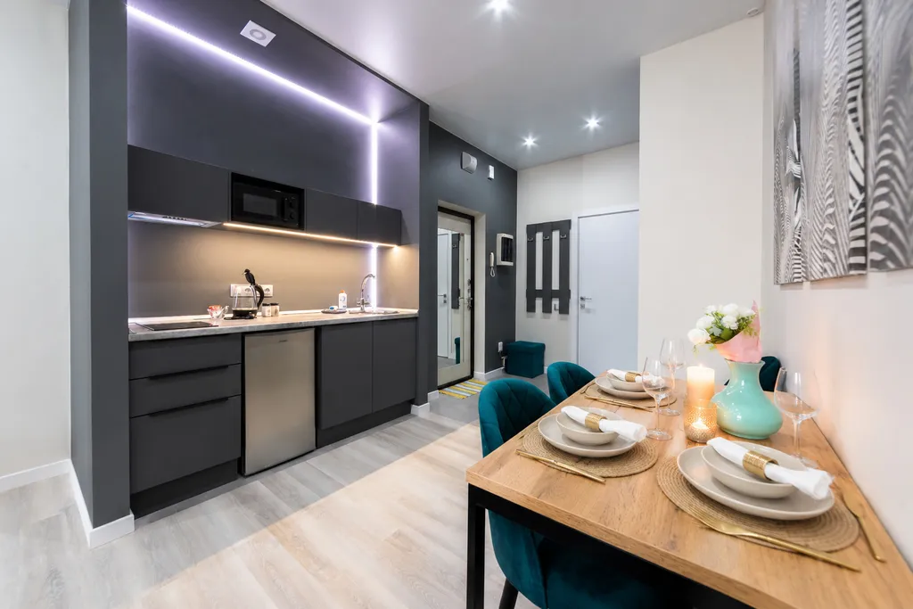 Студия однокомнатная на улице Сакко, 45 м², Тюмень — фото 12