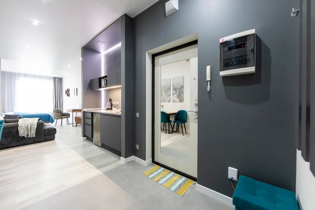 Студия однокомнатная на улице Сакко, 45 м², Тюмень — фото 26