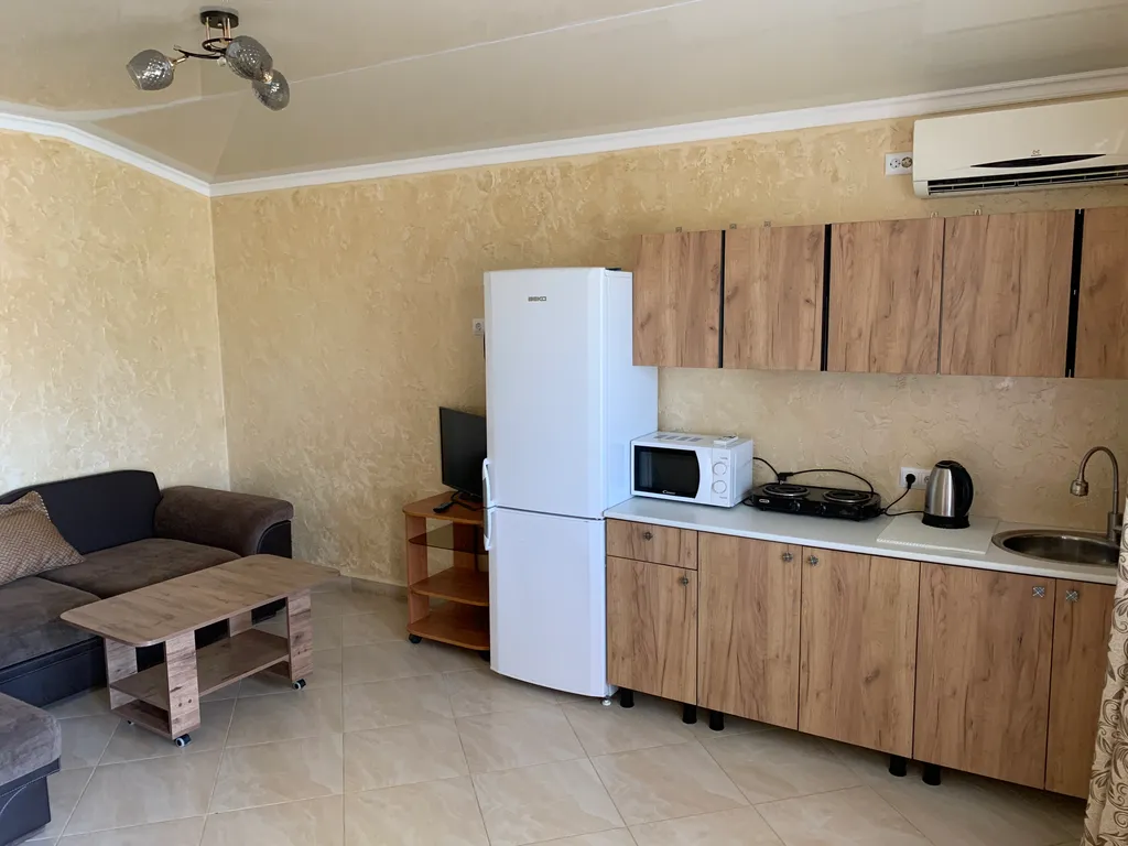 Двухкомнатный апартамент с кухней и террасой на Азовском море 4