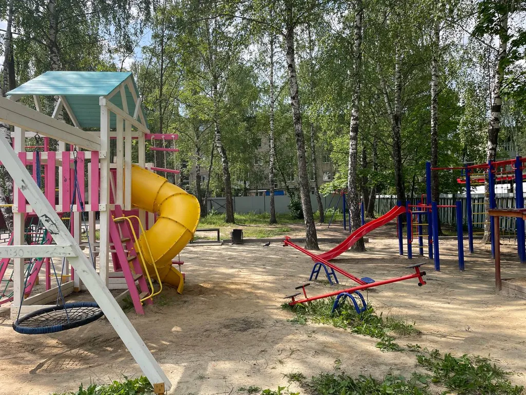 Квартира однокомнатная на улице Мире, 36 м², Арзамас — двор, фото 3