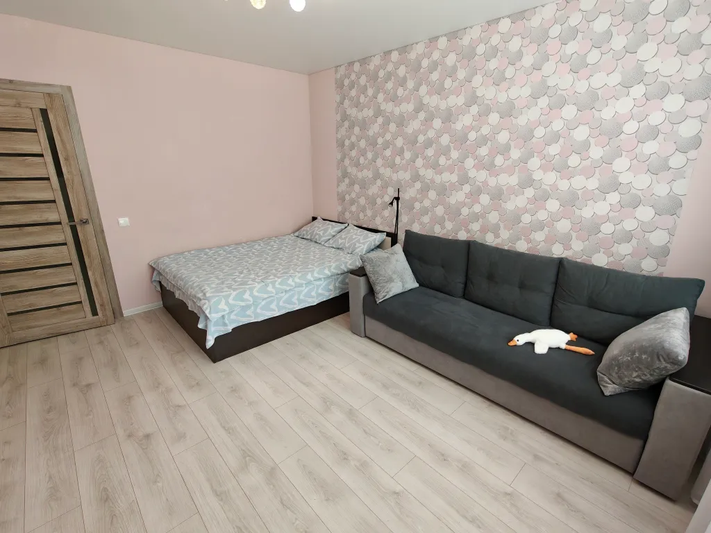 Квартира однокомнатная на улице Мире, 36 м², Арзамас — спальня