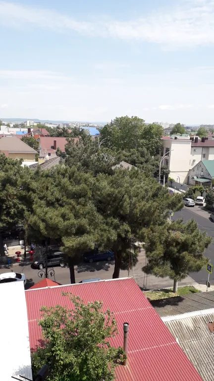 Квартира однокомнатная на улице Крымской, 42 м², Анапа — вид из окна, фото 2