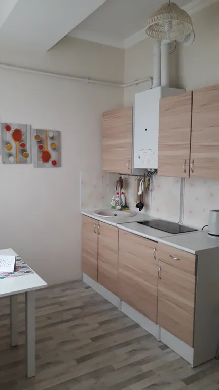 Квартира однокомнатная на улице Крымской, 42 м², Анапа — кухня