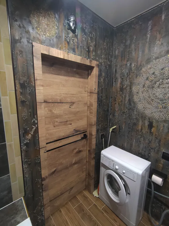 Студия однокомнатная в Октябрьском, 28 м², Новосибирск — ванная комната, фото 2